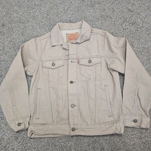 Levi's Youth Beige Denim Jacket